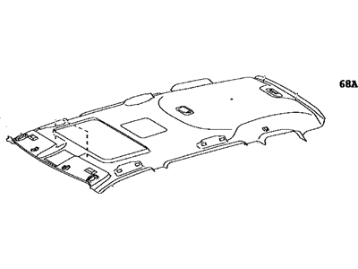 Toyota 63310-48280-B1 Headliner