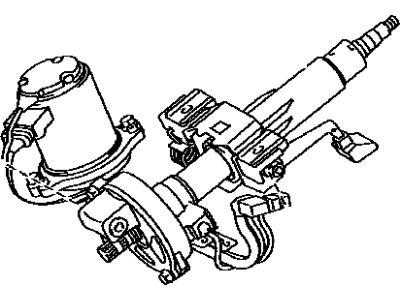 Toyota 45250-48120 Column Assy, Steering