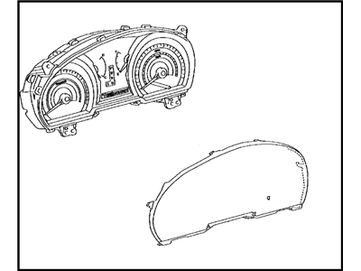 Toyota 83800-48B20 Meter Assy, Combination