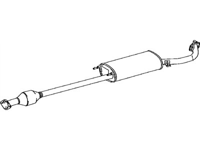 Toyota 17420-20420 Muffler & Pipe