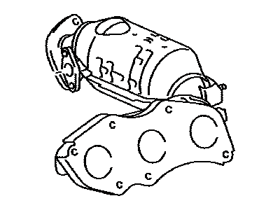 Toyota 17140-20120 Exhaust Manifold