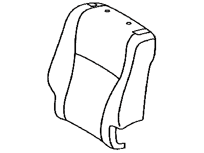 Toyota 71078-48430-B0 Seat Back Cover