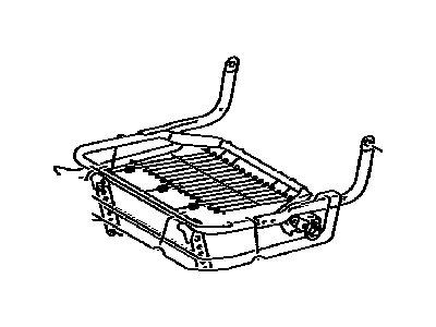 Toyota 71660-48060 Spring Assy, Rear Seat Cushion, LH