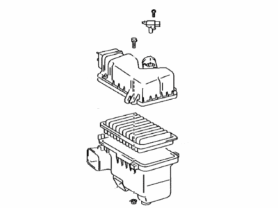 Toyota 17700-20220 Air Cleaner Assembly
