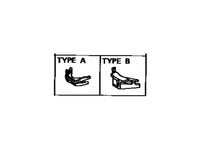 Toyota 75547-89104 Side Molding Clip