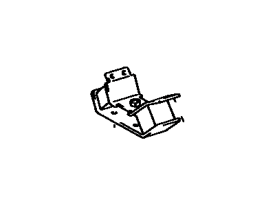 Toyota 12371-65130 Insulator, Engine Mounting, Rear