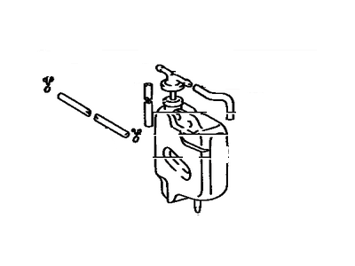 Toyota 16405-35040 Cap Sub-Assy, Reserve Tank