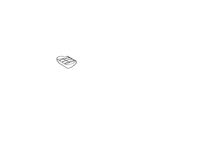 Toyota 71071-35350-B0 Front Seat Cushion Cover, Right(For Separate Type)