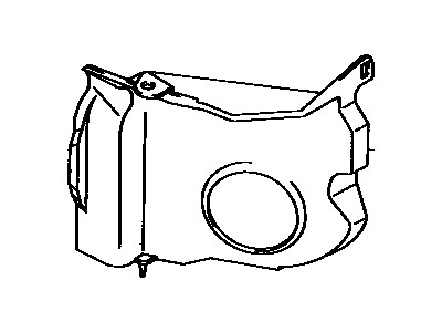 Toyota 53207-89110 Duct Sub-Assy, Cool Air