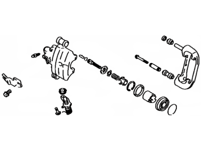 Toyota 47730-17130 Caliper