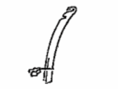 Toyota 62225-02010-B0 Garnish, Front Pillar, Lower RH