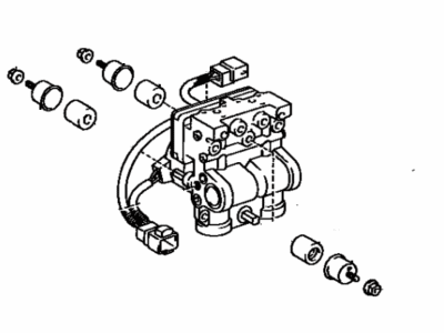 Toyota 44510-12080 ACTUATOR Assembly, Brake