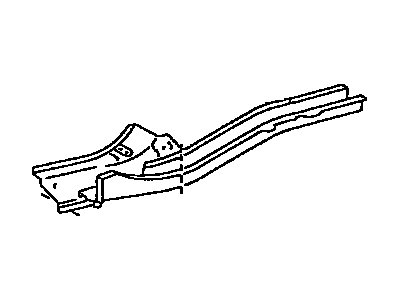 Toyota 57601-0R010 Member Sub-Assembly, Rear