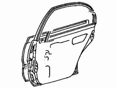 Toyota 67003-02040 Door Shell