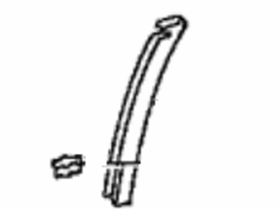 Toyota 62226-02010-B0 Garnish, Front Pillar, Lower LH