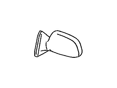 Toyota 87940-02072 Driver Side Mirror Assembly Outside Rear View