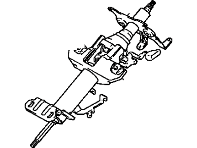 Toyota 45200-02012 Post Assembly, Steering