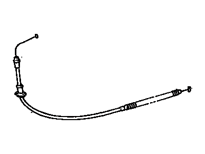 Toyota 46410-35740 Cable Assembly, Parking Brake