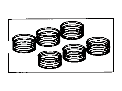 Toyota 13013-62110 Ring Set, Piston