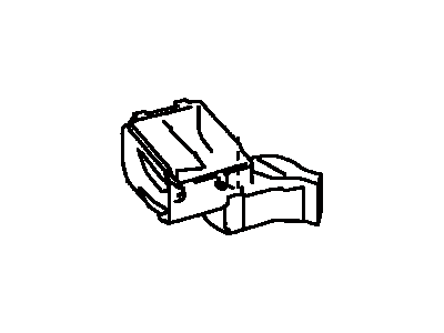 Toyota 87211-04070 Air Duct