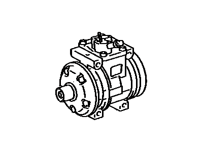 Toyota 88320-22580-84 REMAN A/C Compressor