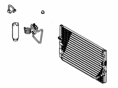 Toyota 88460-22450 Condenser Assembly