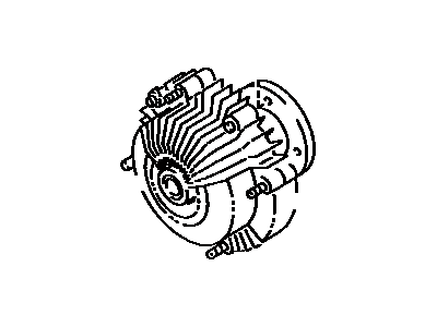 Toyota 16210-54070 Coupling Assembly, Fluid