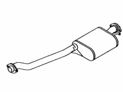 Toyota 17420-42032 Center Pipe
