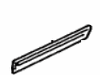 Toyota 75742-22650 MOULDING, Rear Door, O