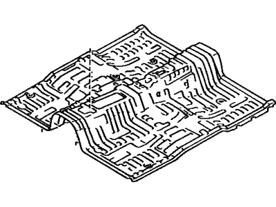 Toyota 58111-22150 Pan, Front Floor