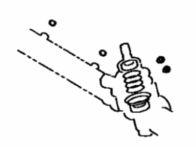 Toyota 04455-22071 Gasket Kit, Power Steering Control Valve Overhole