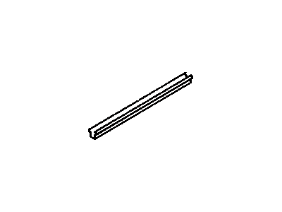 Toyota 69975-01010 Filler, Rear Door Glass Channel