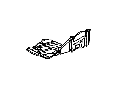 Toyota 51442-12050 Side Cover
