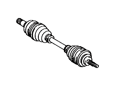 Toyota 43420-01031-84 Axle Assembly