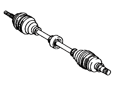 Toyota 43410-01031-84 Reman Cv Axle, Right