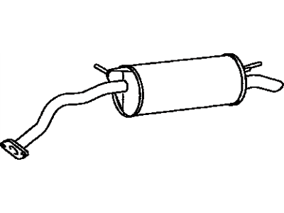Toyota 17430-21160 Muffler & Pipe