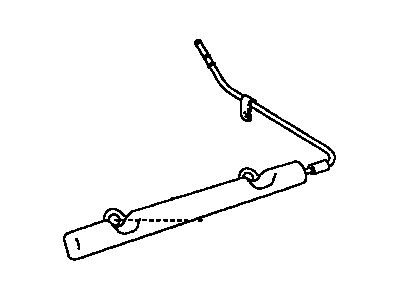 Toyota 23814-21040 Pipe Sub-Assy, Fuel Delivery