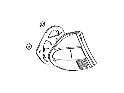 Toyota 81551-47030 Lens & Housing