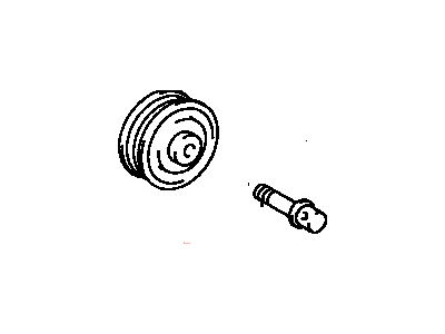 Toyota 16630-21020 Idler Pulley