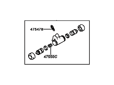 Toyota 47550-47010 Wheel Cylinder