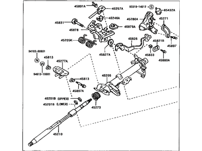 Toyota 45250-47020-B0 Steering Column Assembly