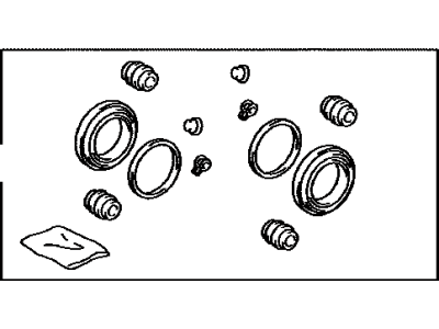 Toyota 04478-06221 Caliper Seal Kit