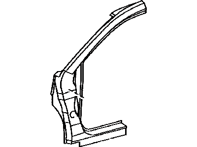Toyota 61132-07020 Outer Hinge Pillar