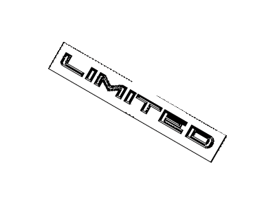 Toyota 75443-07050 Nameplate