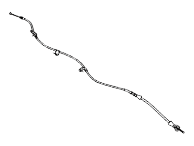 Lexus 46430-07040 Cable Assembly, Parking