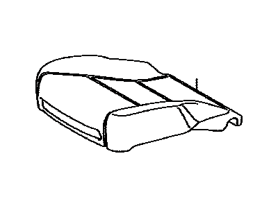 Toyota 71511-07010 Seat Cushion Pad