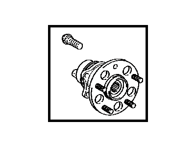 Toyota 42460-06070 Hub & Bearing
