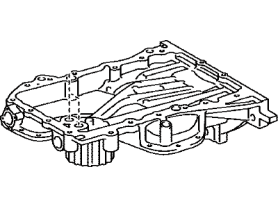 Toyota 12101-36040 Pan Sub-Assembly, Oil