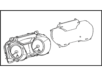 Toyota 83800-07520 Meter Assembly, Combination