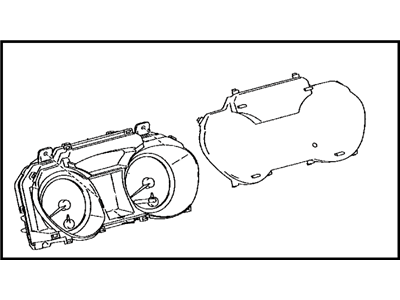 Toyota 83800-07600 Meter Assembly, Combination